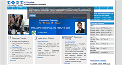 Desktop Screenshot of effectivepmc.com